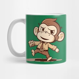 Cute Monkey Cartoon Mug